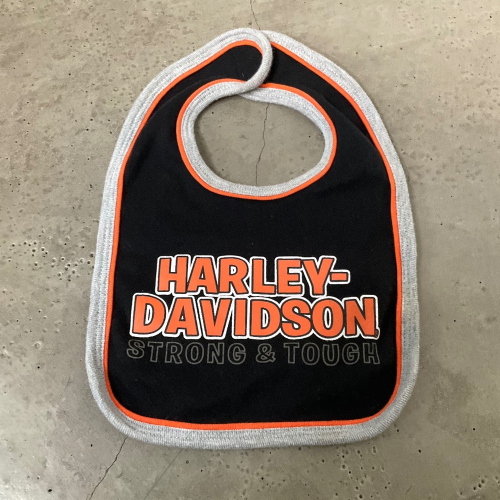 Harley Davidson Baby Bib
